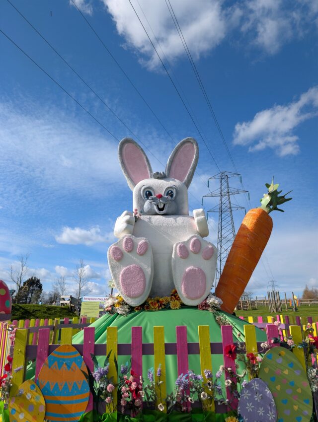 First weekend of easter is complete! 

But that doesn't mean the Easter fun is over, we're only just beginning:
🐣 Monday: Circus Skills with Loz Hoops
🐣 Tuesday: Barnyard Bonanza shows and walkabouts
🐣 Wednesday: Barnyard Bonanza shows and walkabouts
🐣 Thursday: Barnyard Bonanza shows and walkabouts
🐰 Good Friday: Barnyard Bonanza shows and walkabouts PLUS Easter egg hunts
🐰 Saturday: Barnyard Bonanza shows and walkabouts PLUS Easter egg hunts
🐰 Easter Sunday: Barnyard Bonanza shows and walkabouts PLUS Easter egg hunts

And don't forget you will also find all your usual Countryside Adventure fun like tractor rides, bouncing pillows, mini golf and the quad train included in your ticket price. Book your perfect Easter day out now 🔗