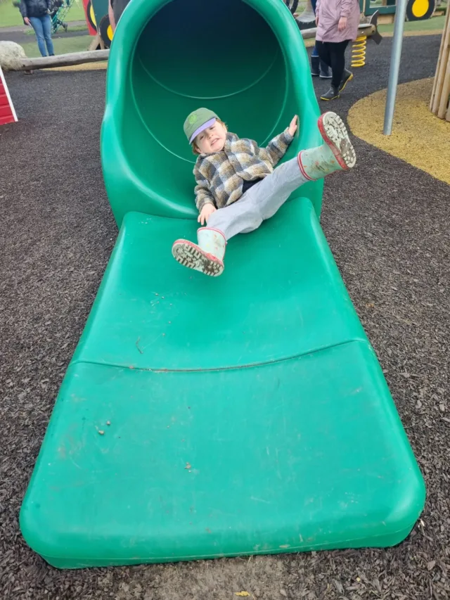 Sliding into the weekend like...

Weekends at the farm park are back for October! 🤩

📍 Over Farm, GL2 8DB
📆 3rd, 4th, 10th, 11th, 17th and 18th October 2026