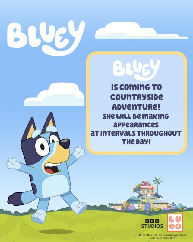 We can’t believe it! Tickets are nearly sold out for our Bluey meet and greet!!

If you want to join us for our Big Summer Blowout and have the chance to meet the one and only Bluey, then you are going to want to be quick!
📆 16th August 2026
📍 Over Farm’s Countryside Adventure 
🎟️ Link is in our bio!

Quick heads-up: Your ticket gets you full access to all the farm fun! While our characters will be at the farm on these dates, meet-and-greets are available on a first-come, first-served basis.