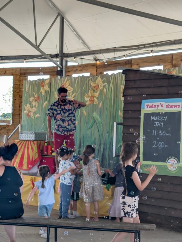 Did you catch Marky Jay in the roundhouse today? 

No worries if you missed out, as he will be back on Tuesday 🤩

Grab those tickets and make sure you don't miss out 🎟️
