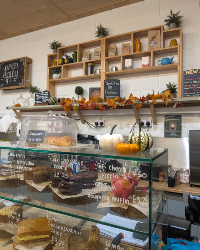 The cafe has had an autumnal makeover! 🍂

And yes, Pumpkin Spiced Lattes are definitely on the menu 🎃

Open daily, 9 am - 4 pm