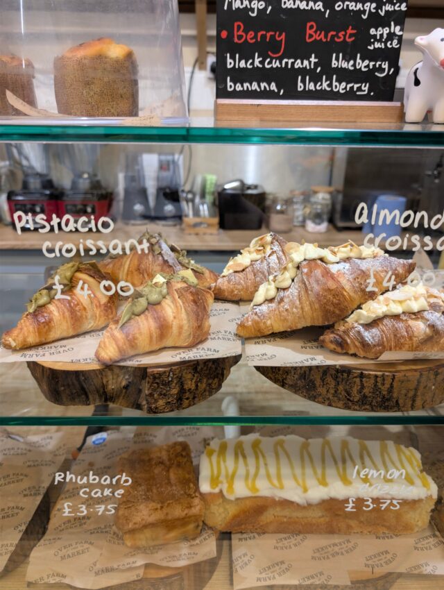 We can't get enough of these pistachio and almond croissants from Pip's Patisserie 🥐

Find Pip's Patisserie sweet treats in the cafe, fresh every Friday 😋