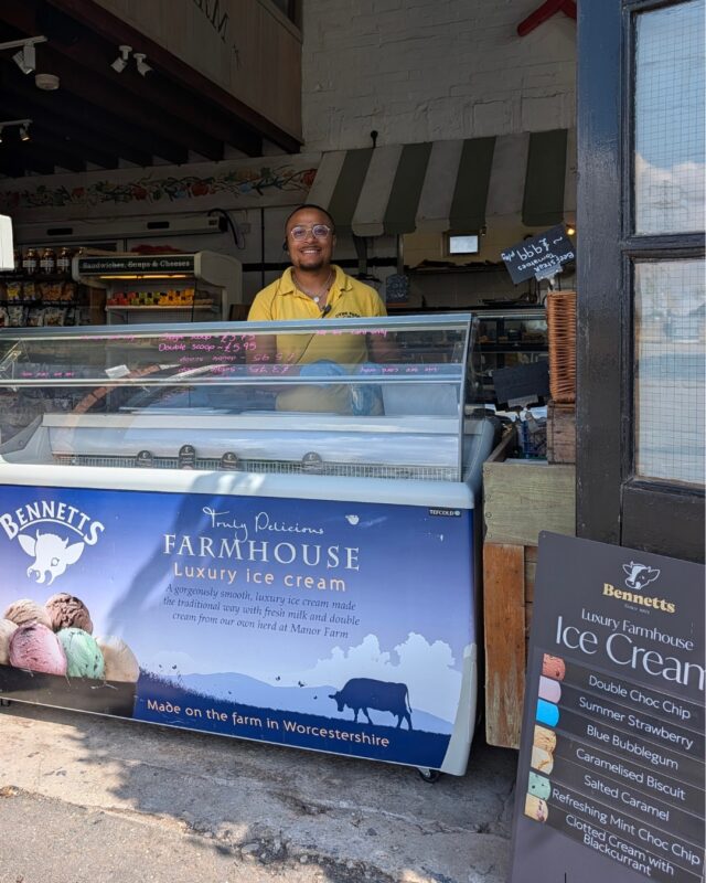 What's on this weekend?

🧑‍🌾 Summer isn't over yet! Rover will be at Countryside Adventure all weekend with his Family Farmyard Fun in the Roundhouse and his foam parties next to the Maize Maze! 
☕ The cafe will be waiting to fill you up with coffees, cakes, breakfast and lunch, 9 am - 4 pm on both Saturday and Sunday.
🍦 We have opened our brand-new ice cream hatch in the shop, so make sure you drive by and treat yourself to a scoop of Bennetts ice cream 😋

For tickets, menus, and everything you need to know ahead of the weekend, click the link 🔗 https://f.mtr.cool/bbhpsbndgz