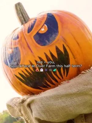 Dress up in your Halloween best and enjoy a pumpkin-load of fun at Over Farm's Spookyard event!